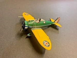 Vintage Plastic Model Boeing P-26A Peashooter Airplane WWII Built Up 1/72 - Picture 1 of 6