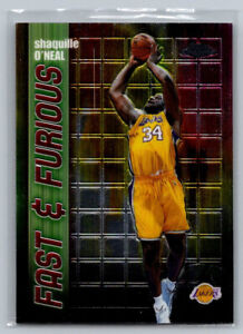 2001 Topps Chrome Fast and Furious  Shaquille O'Neal