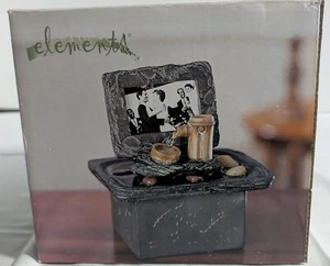 Tranquil falls collection by elements. Bamboo with picture frame fountain - Picture 1 of 3