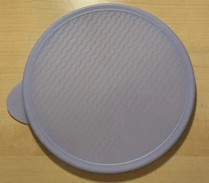 FridgeSmart 9" Round Large Tabbed Replacement Purple Seal Lid #3997A - Picture 1 of 4