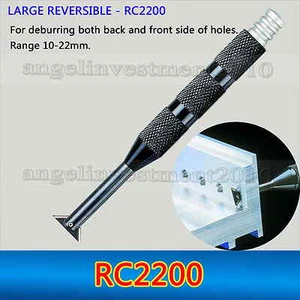 GRANDE REVERSIBLE RC2200 Contralavamigos Herramienta de Desbarbado Compatible - Imagen 1 de 4