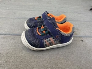 Stride Rite Size 4 Baby Boy Walking Shoes 9 - 12 mos - Picture 1 of 8
