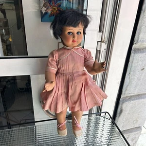 LARGE LIALA DOLL 60S 40s ITALIAN OLD DOLL - Picture 1 of 16