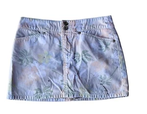 Limited Too Skirts Bottoms Girl's Size Large L (?) Floral White Green Peach 90s - Picture 1 of 19