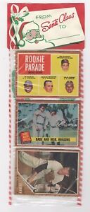 1962 TOPPS BASEBALL CHRISTMAS RACK PACK W/ BABE RUTH SPECIAL & TERRY ON TOP