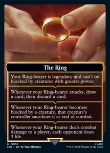 Magic MTG TCG LOTR Tales of Middle-Earth 2023 The Ring - The Ring Tempts H13 - Foto 1 di 2