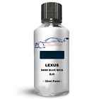 Touch Up Paint For Lexus Gs300/Gs400 Dark Blue Mica 8J5 Stone Chip Brush