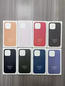 For Apple Original Silicone Case with MagSafe iPhone 15 Pro 15 Plus 15 Pro Max - Picture 1 of 15