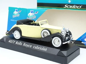 Solido 1/43 - Rolls Royce Phantom III 1939 Cabriolet Amarillo Claro - Imagen 1 de 1