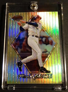 Mark Grace #61 Bowmans 1999 mejor refractor atómico 021/100 cubos (898)  - Imagen 1 de 2