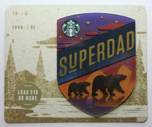 Starbucks Card 6166 - SUPERDAD 2019 - Picture 1 of 2