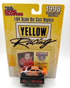 Racing Champions 50th Anniversary 1:64 Scale Die Cast Yellow Racing 1998 