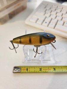 SEÑUELO DE PESCA CRANKBAIT DE MADERA POCO PROFUNDO DE COLECCIÓN - Imagen 1 de 7