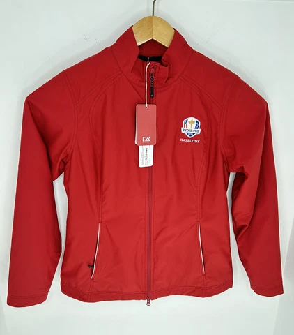 Ryder Cup Golf Full Zip Jacket Women’s Medium Hazeltine USA 2016 Cutter And Buck Cover