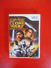 Wii Star Wars The Clone Wars Republic Heroes With Manual Lucas Arts Game