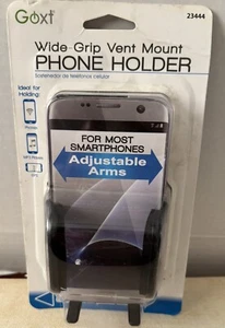 Custom Accessories GOXT 23444 Adjustable Vent Mount Phone Holder, Black - Zdjęcie 1 z 2