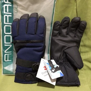 Thinsulate Waterproof Insulated 3M NAVY (S) Winter Snow Ski Gloves - Picture 1 of 7
