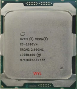 Intel Xeon E5-2690 v4 CPU processor 2.60 GHz 14-Core sr2n2 lga2011-v3 x99 server - Picture 1 of 5