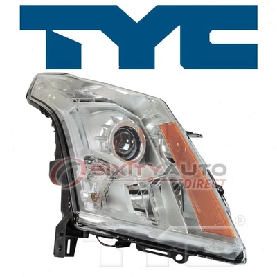 TYC Right Headlight Assembly for 2010-2013 Cadillac SRX Electrical Lighting ft Foto 1 de 4
