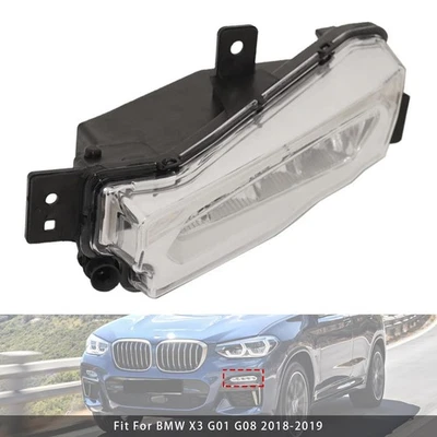 1 Pcs LED Front Left Fog Light For BMW X3 G01 G08 X4 G02 2018-2019 63177412527 - Imagem 1 de 4