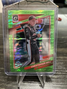 2022 Donruss Optic Lime Green Pulsar #14 Christopher Bell / Pack Fresh New - Picture 1 of 4