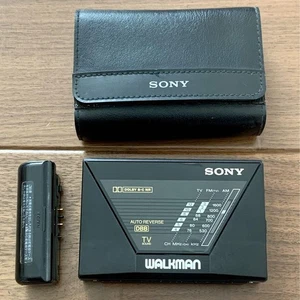 Sony WM-F550C Walkman Portable Cassette Player Radio AM/FM - Tested & Working - Picture 1 of 13