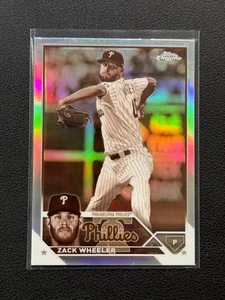 2023 Topps Chrome - Zack Wheeler #20 Sepia Refractor - Picture 1 of 2