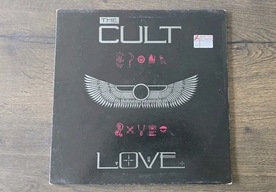 The Cult Love A-1 B-2 Embossed Sleeve Gatefold LP Album Vinyl Record - EX/VG+ - Imagem 1 de 4