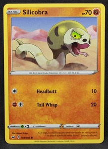Silicobra (108) 108/202 SWSH01: Sword & Shield Base Set Normal Common - NM1 - Picture 1 of 2