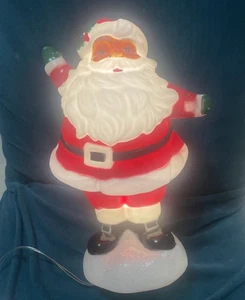Santa Tabletop Blow Mold Target Wondershop 2023 Without Candy Cane Christmas - Picture 1 of 13