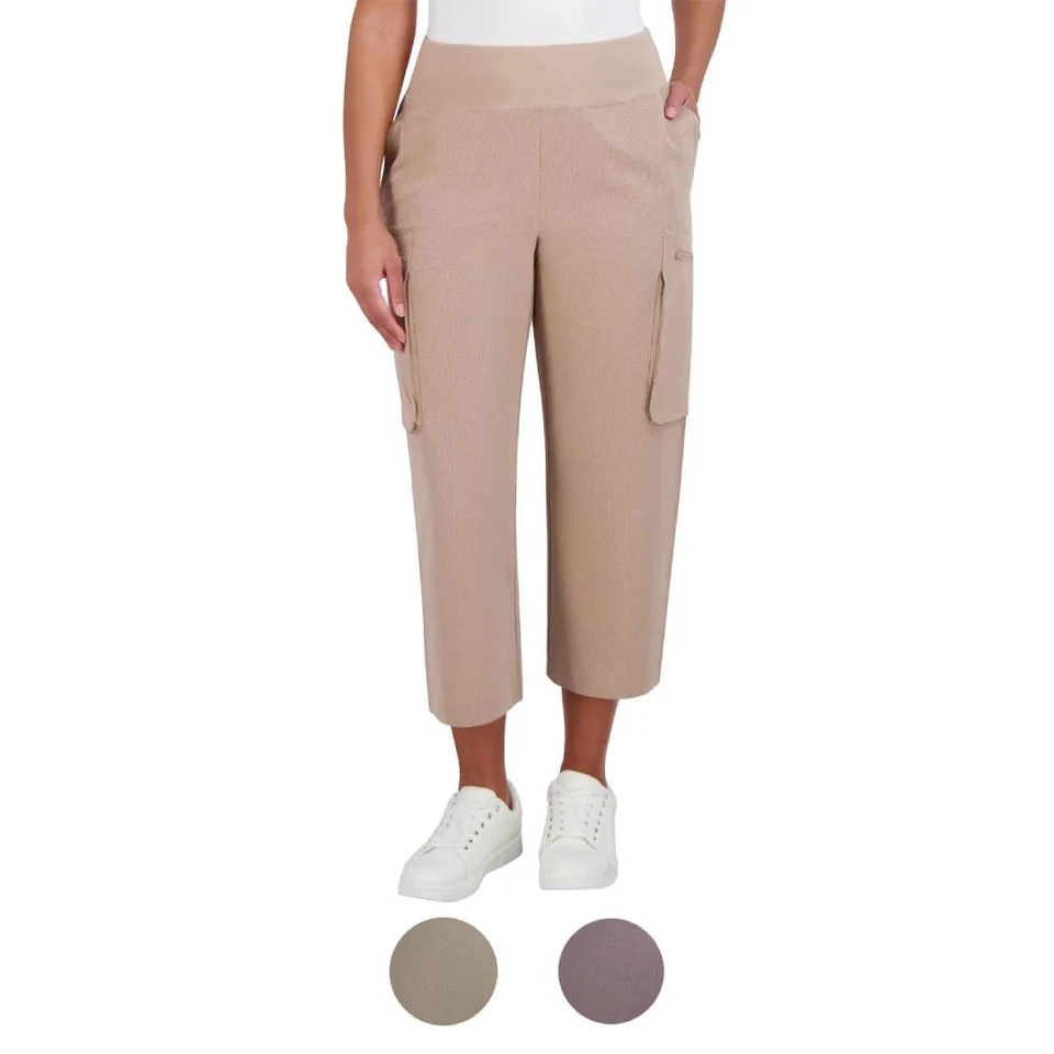 Pantalones cargo capri para mujer SAGE S, M, L Foto 1 de 1