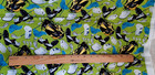 Colorful Golf Theme Fabric - clubs, gloves, hats & shoes - piece 34" long