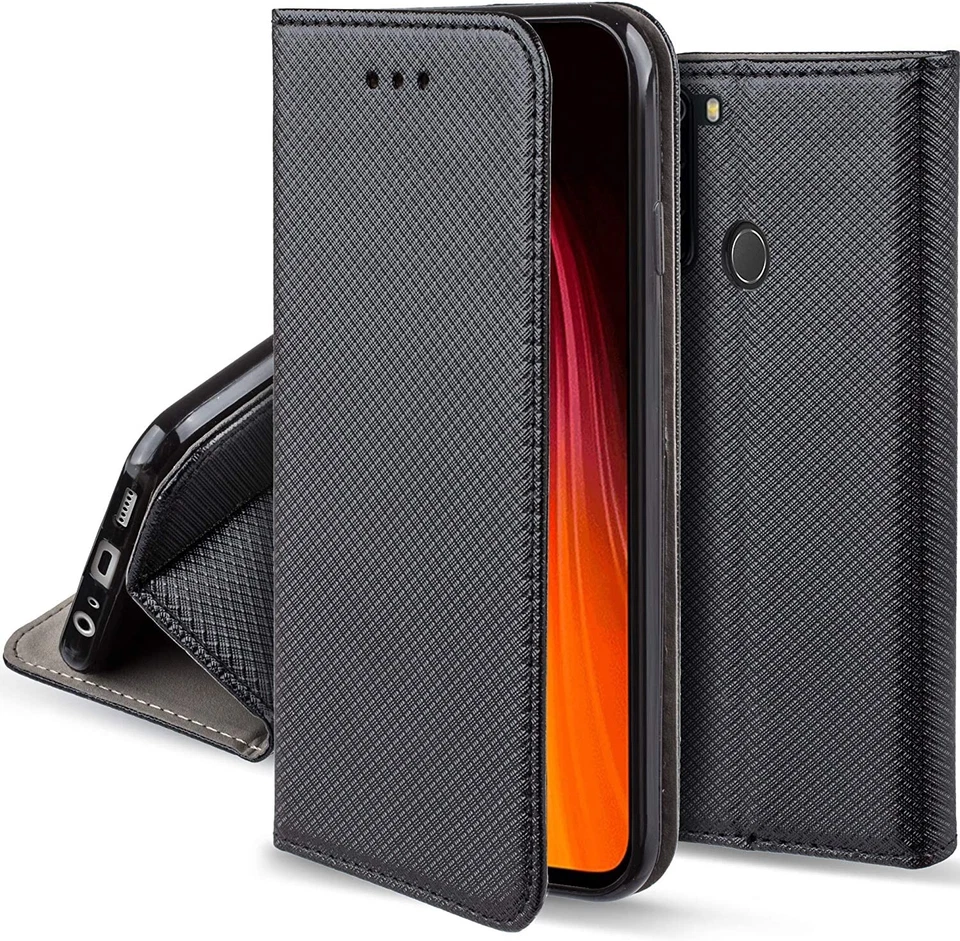 CUSTODIA LIBRO PER XIAOMI REDMI NOTE 8 / NOTE 8 2021 - LIBRETTO SMART MAGNET - Immagine 1 di 4