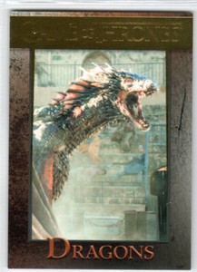 GAME OF THRONES SEASON 5 GOLD PARALLEL BASE INSERT #49 DRAGONS 063/150