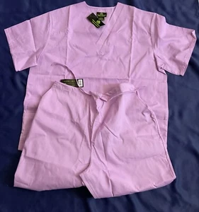 Scrubs Medical Uniform Women and Man Scrubs Set Medical Scrubs Top and Pants - Picture 1 of 5