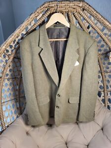 Men’s Wool Blazer Jacket 100% Merino Wool XL Sergio Vitti