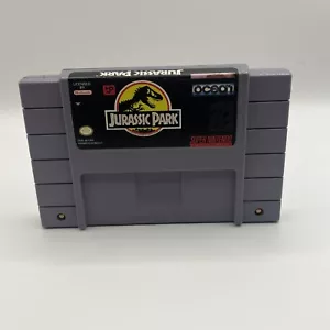 Jurassic Park (Super Nintendo SNES) Cartridge Only TESTED & WORKING - Picture 1 of 4