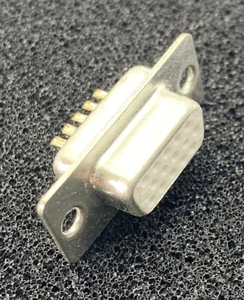 1 X HD15 Female Connector (Solder Type) SVGA VGA Free P+P Uk Seller - Picture 1 of 6