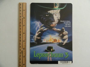 KOBOLD 3 - BLOCKBUSTER VIDEO BACKER KARTE 5,5"X8" - KEIN FILM - Bild 1 von 4