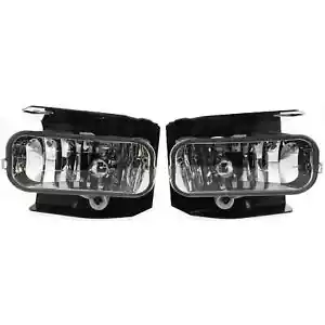 New Front Left Or Right Fog Light Assembly Fits 1999-04 Ford F-150 Crystal Clear - Picture 1 of 4