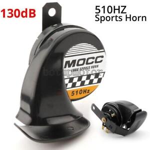 Motorcycle Snail Air Loud Horn For Harley-Davidson Road King Electra Glide