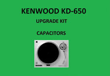 Tocadiscos KENWOOD KD-650 KIT DE REPARACIÓN - todos los condensadores
