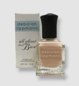 $60 Deborah Lippmann All About That Base Correct & Conceal Base Coat Set of 3 - Picture 1 of 8