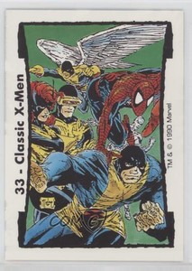 1990 Comic Images Marvel Todd McFarlane Series II X-Men Spider-Man Classic 07hl