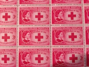 Scott 967, Clara Barton postfrisch Bogen 50 Stück. - Bild 1 von 1