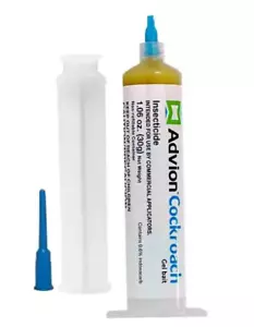 Genuine Syngenta Advion Cockroach gel 1x tube FREE Plunger and Tip FAST SHIPPING - Picture 1 of 4