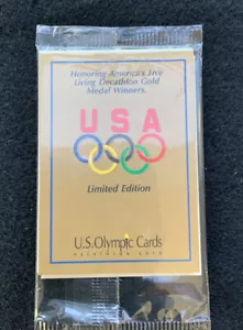 Caitlyn "Bruce" Jenner 1991 Impel U.S. Olympic Sealed Promotional pack - RARE - Picture 1 of 2