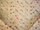 15Y Groundworks GWF-2574 tissu d'ameublement draperie texturée mosaïque rubis