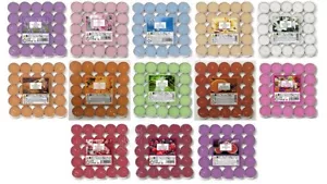 Price's scented tea lights pack of 25 various scents candles tealights 15 types - Picture 1 of 17