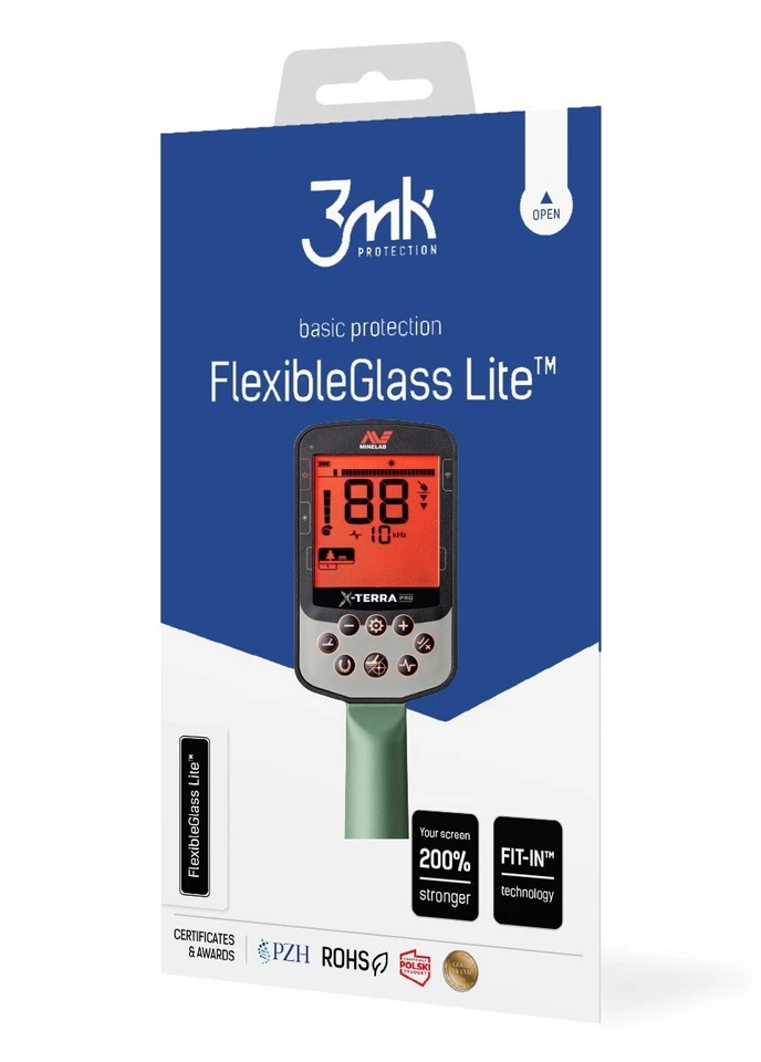 Minelab X-Terra Pro - 3mk FlexibleGlass Lite Screen Protector